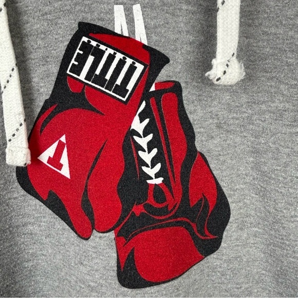 J America Men’s Hoodie Sweatshirt Tie Neck Front pocket Casual Size M - Picture 8 of 13